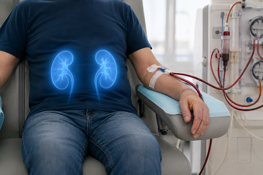 Insuficiência Renal  com Clearance de Creatinina