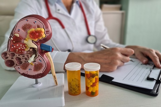 Insuficiência renal subjacente