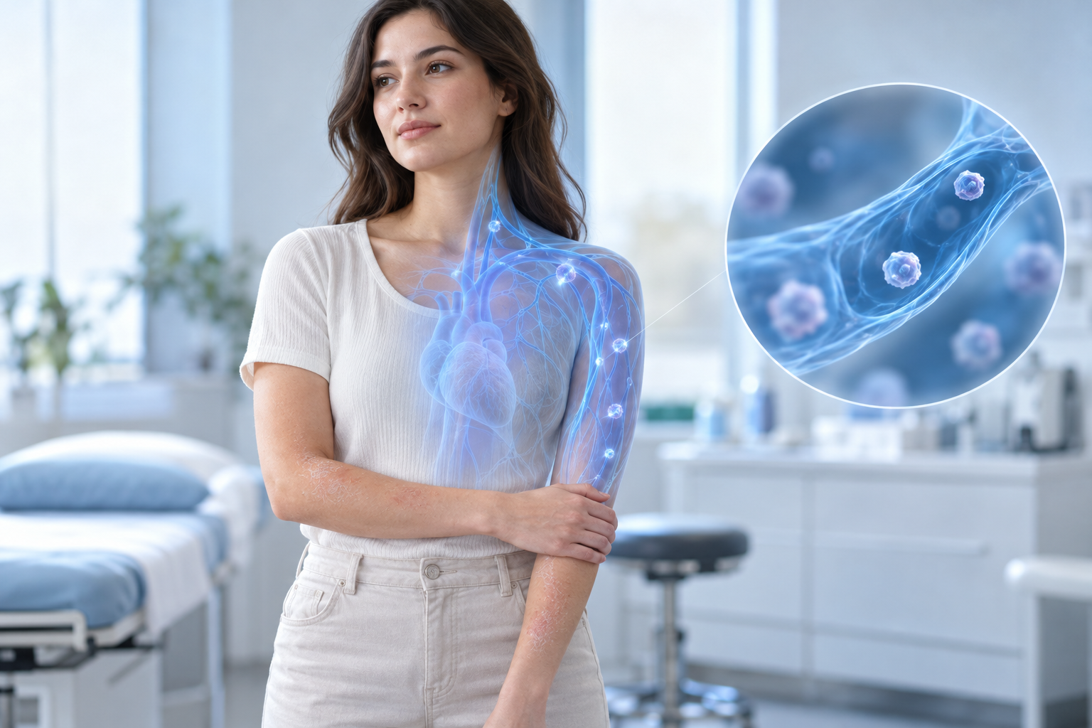 Linfopenia em pacientes com dermatite atópica
